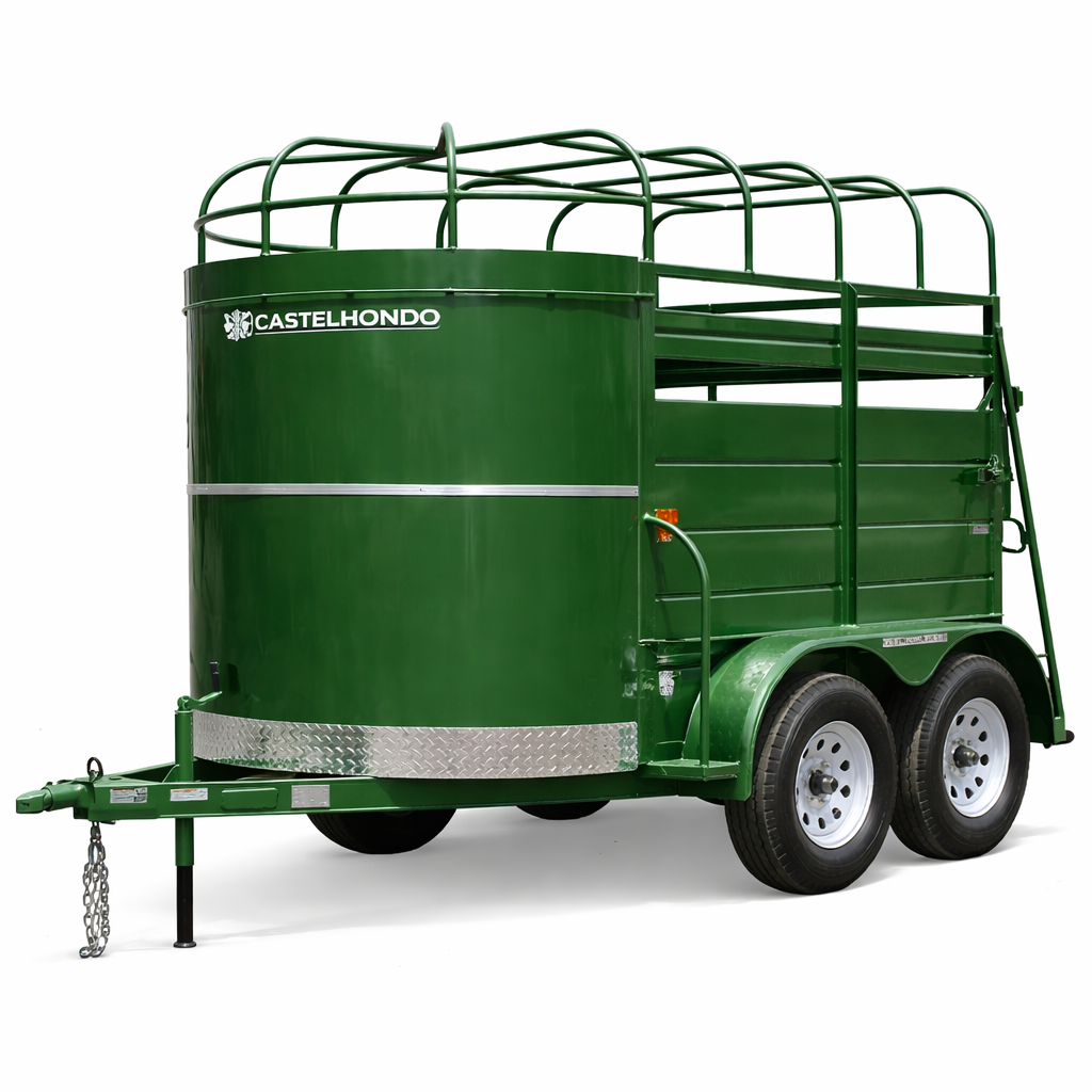 Remolque para 2 Caballos Ranchmart 2026 | Jaula 5x9 ft - 3,000 kg