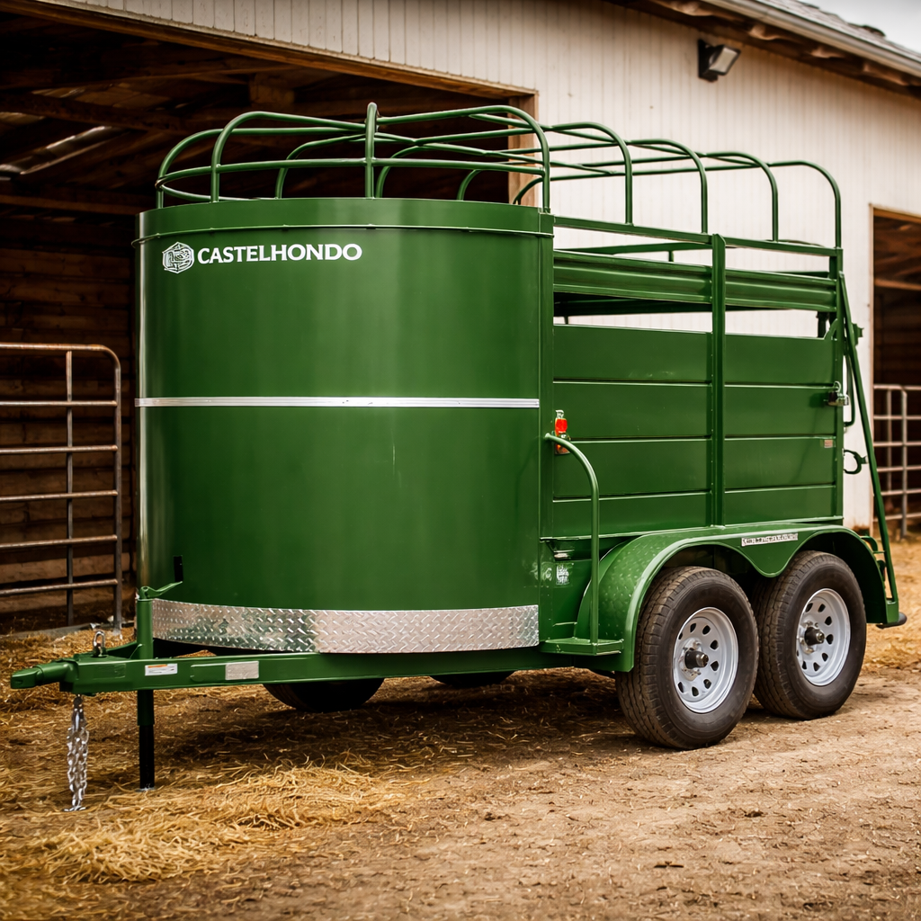 Remolque para 2 Caballos Ranchmart 2026 | Jaula 5x9 ft - 3,000 kg