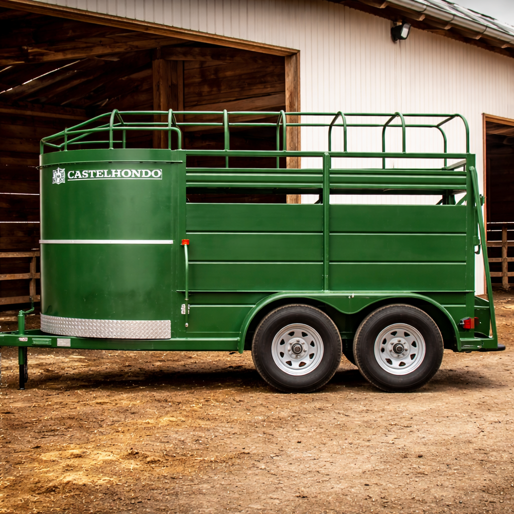 Remolque para 2 Caballos Ranchmart 2026 | Jaula 5x9 ft - 3,000 kg